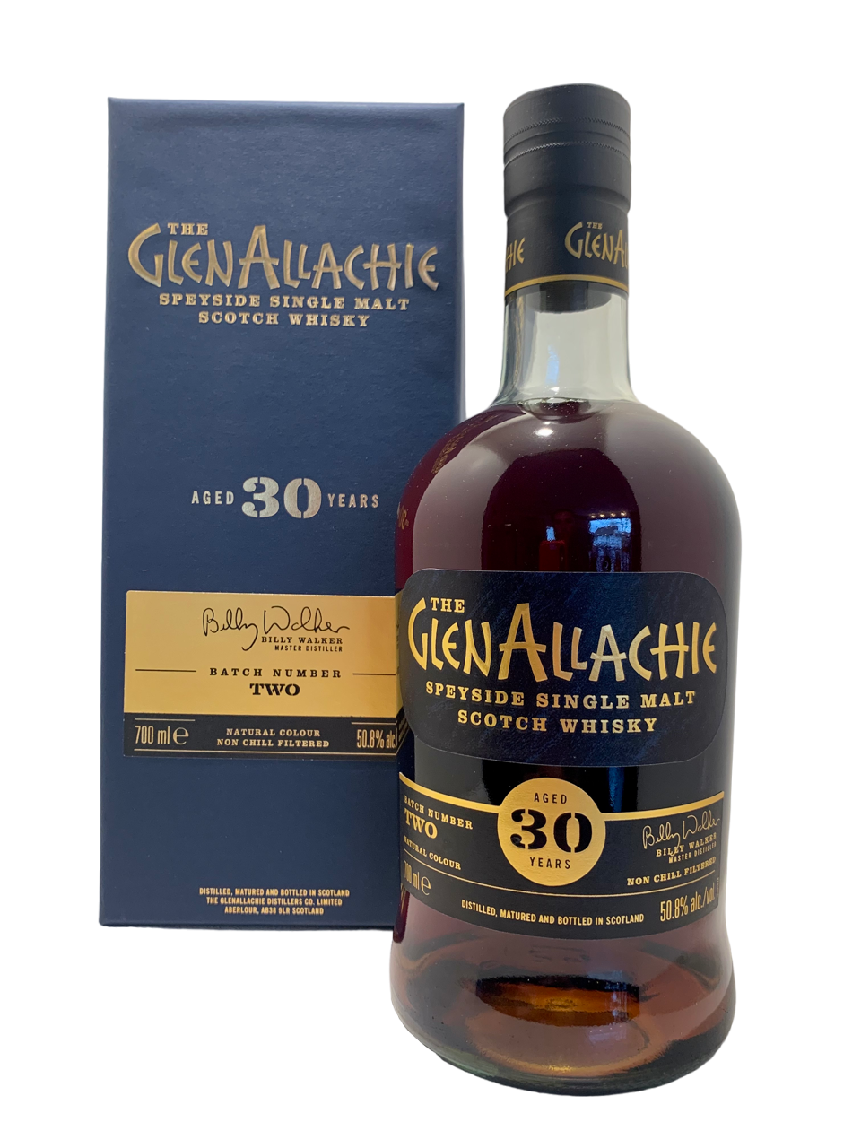 scotch whisky single malt écosse scotish spiritueux spirit speyside billy walker the glenallachie 30 years old cask strength batch 2