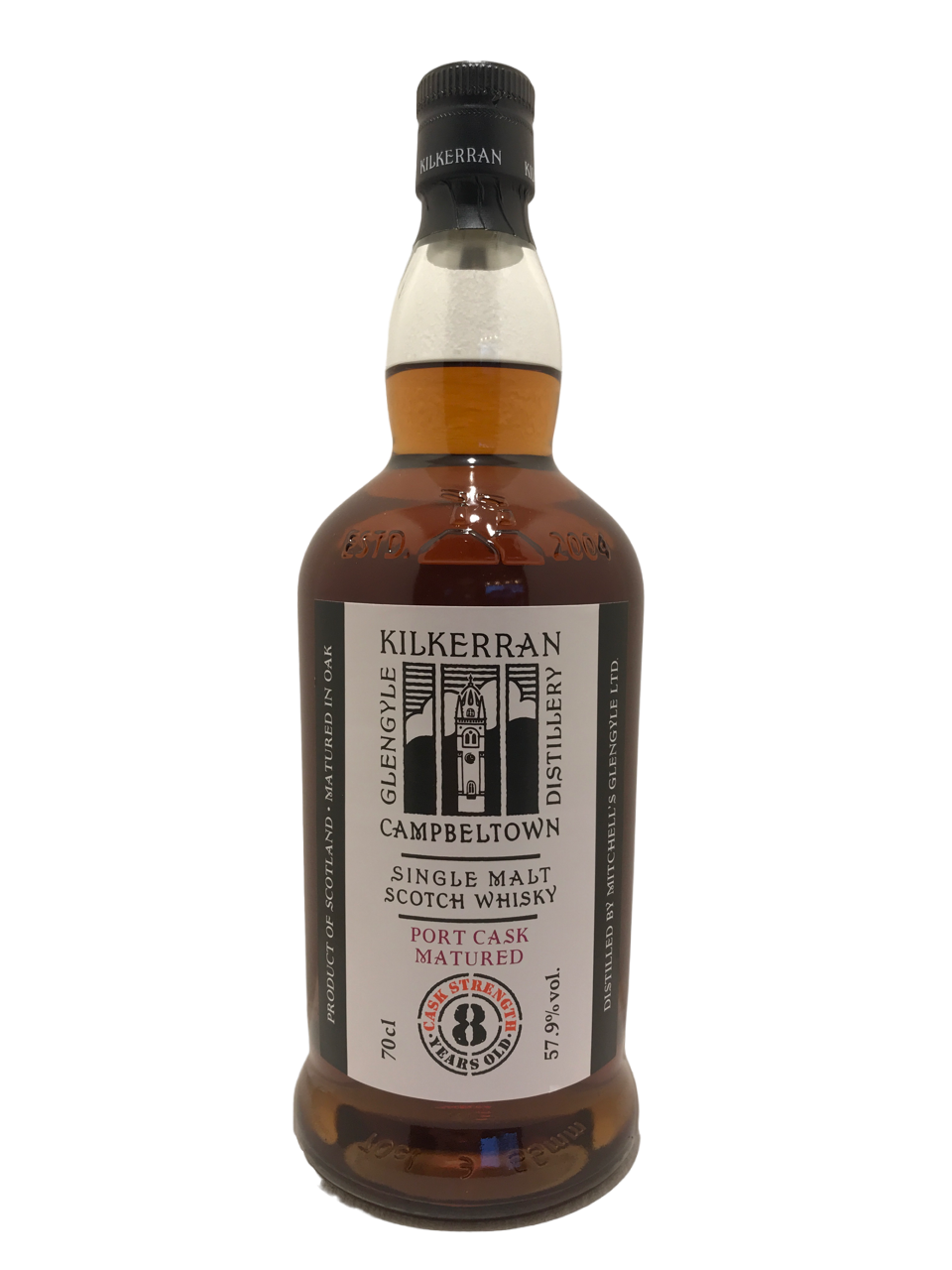 Kilkerran "Port cask matured" 8 ans cask strength