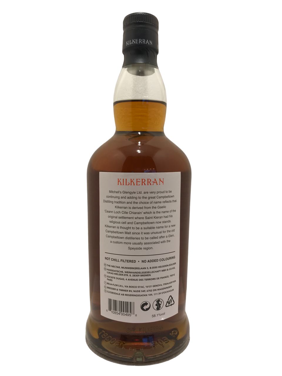 Kilkerran "Sherry cask matured" 8 ans cask strength