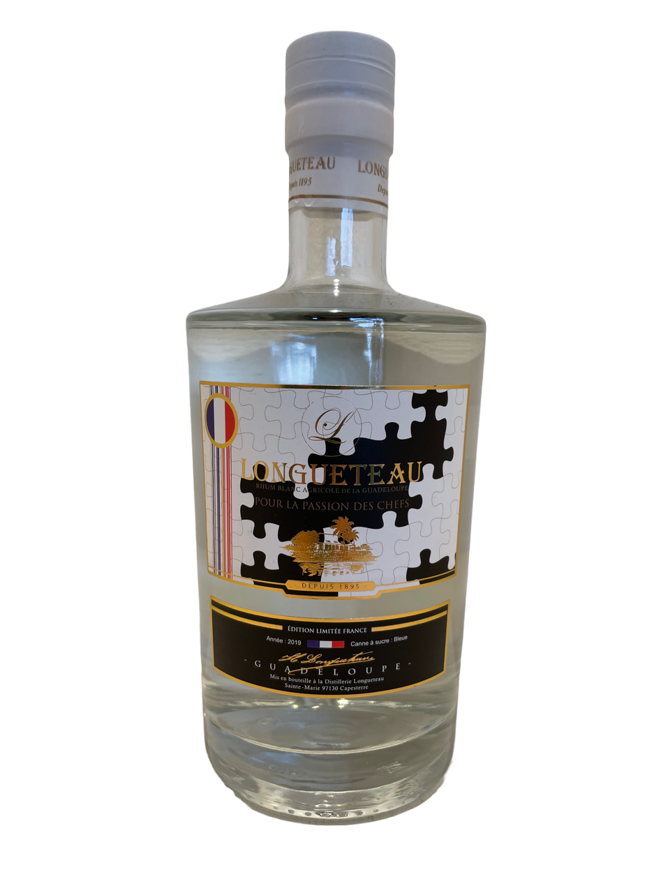 rhum blanc agricole white rum guadeloupe spirit spiritueux longueteau cuvée solidaire