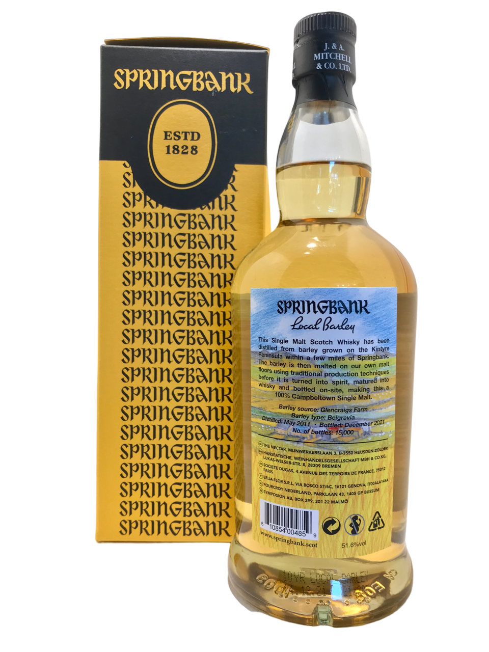 Springbank 10 ans "Local Barley" 2021